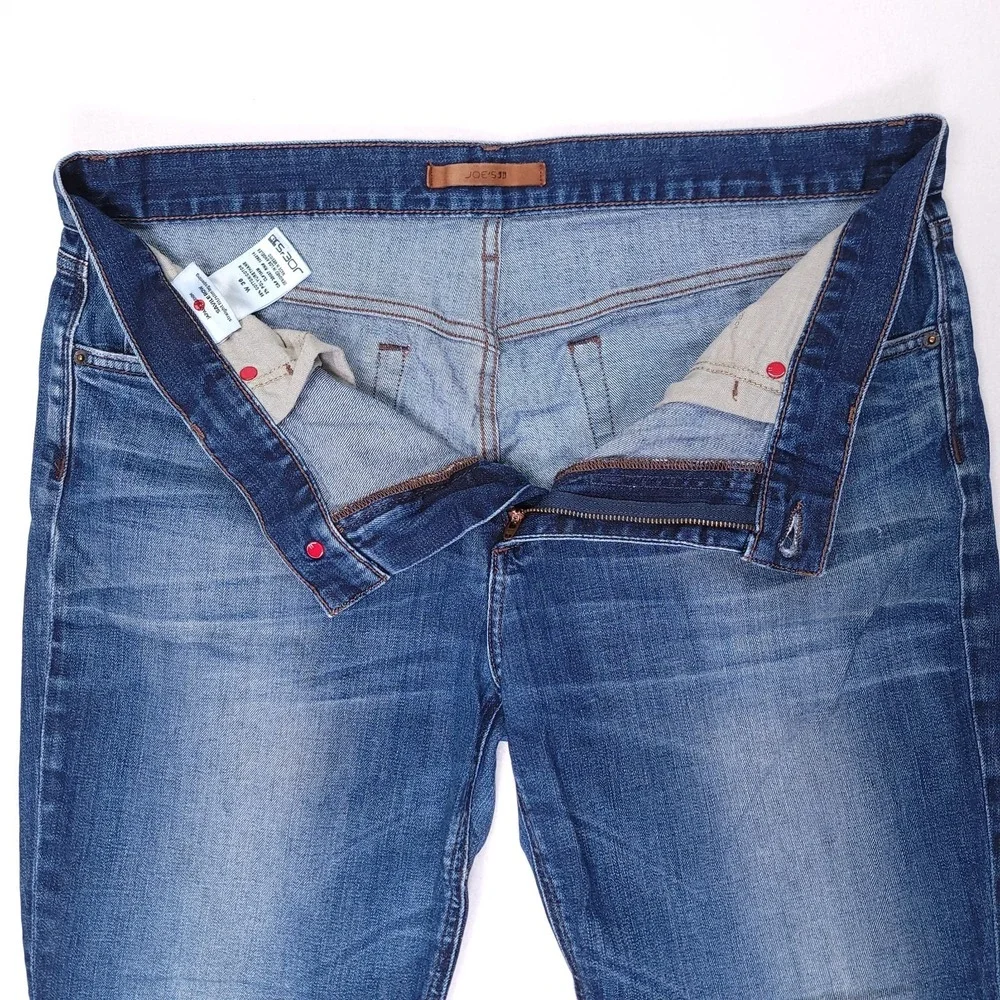 Joe's Jeans Men's Size 36x33 Blue Savile Row Straight Fit Slim Leg Opening Denim